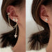 Wholesale ultra glitter diamond set meteor alloy earrings JDC-ES-ruil001 Earrings 瑞列 Wholesale Jewelry JoyasDeChina Joyas De China