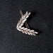 Wholesale V-shaped alloy crystal leaf hairpin JDC-HC-JE004 Hair Clips 璟恩 2 Wholesale Jewelry JoyasDeChina Joyas De China