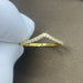 Wholesale V-shaped heart diamond ring JDC-RS-Liuliu003 Rings 六六 2 6 Wholesale Jewelry JoyasDeChina Joyas De China
