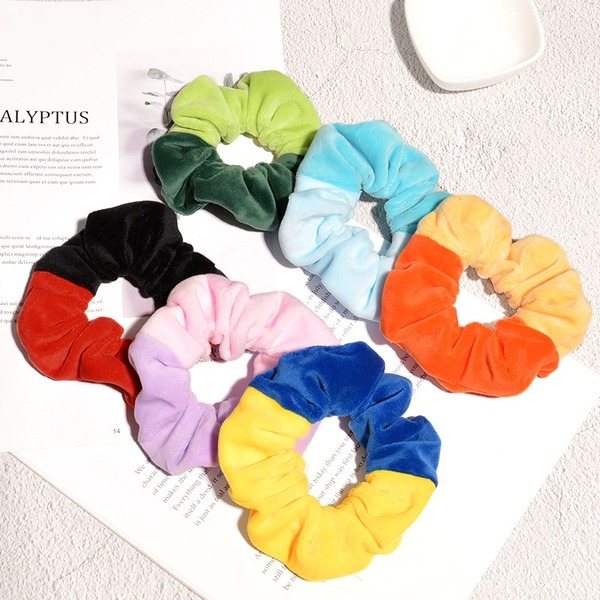 Bulk Jewelry Wholesale velvet Hair Scrunchies JDC-HS-K080 Wholesale factory from China YIWU China