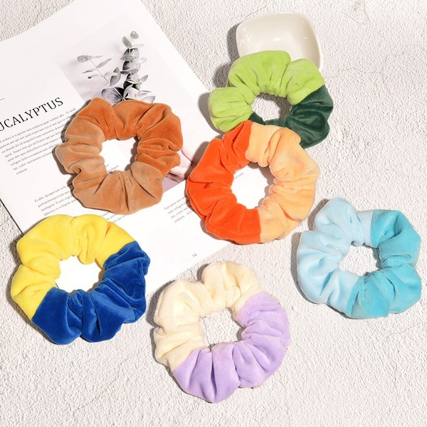 Bulk Jewelry Wholesale velvet Hair Scrunchies JDC-HS-K080 Wholesale factory from China YIWU China