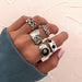 Wholesale vintage antique silver spades solitaire joint alloy ring 5 piece set JDC-RS-F076 Rings 韩之尚 4 Wholesale Jewelry JoyasDeChina Joyas De China
