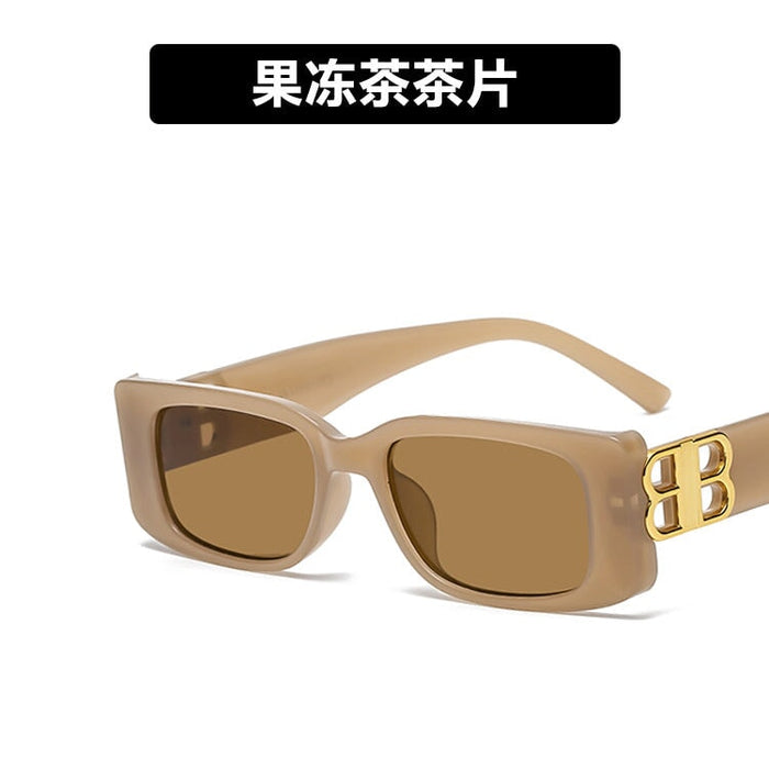 Wholesale vintage B-line small frame square sunglasses JDC-SG-KD136 Sun Glasses 珂盾 3 / Wholesale Jewelry JoyasDeChina Joyas De China