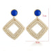 Wholesale vintage bamboo rattan hand-woven earrings JDC-ES-ManY001 Earrings 满溢 Wholesale Jewelry JoyasDeChina Joyas De China