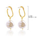 Wholesale vintage court style pearl stud earrings JDC-ES-ManY002 Earrings 满溢 15 Wholesale Jewelry JoyasDeChina Joyas De China