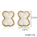 Wholesale vintage court style pearl stud earrings JDC-ES-ManY002 Earrings 满溢 Wholesale Jewelry JoyasDeChina Joyas De China