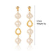 Wholesale vintage court style pearl stud earrings JDC-ES-ManY002 Earrings 满溢 Wholesale Jewelry JoyasDeChina Joyas De China