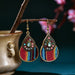 Wholesale vintage ethnic style weave diamond earrings JDC-ES-daiq023 Earrings 黛茜 Wholesale Jewelry JoyasDeChina Joyas De China