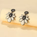 Wholesale vintage flower water drop turquoise earrings JDC-ES-saip030 Earrings 赛蒲 Wholesale Jewelry JoyasDeChina Joyas De China