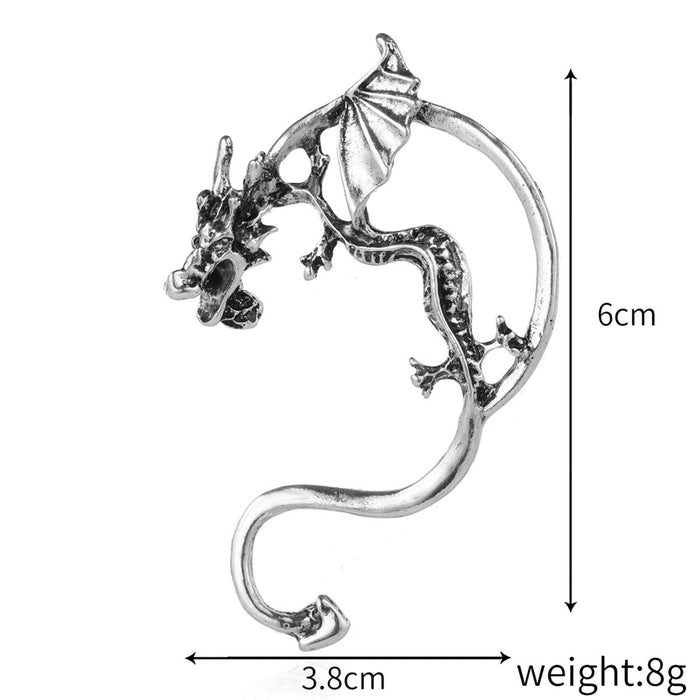 Wholesale vintage genie wing geometric alloy stud earrings JDC-ES-ManY005 Earrings 满溢 Wholesale Jewelry JoyasDeChina Joyas De China
