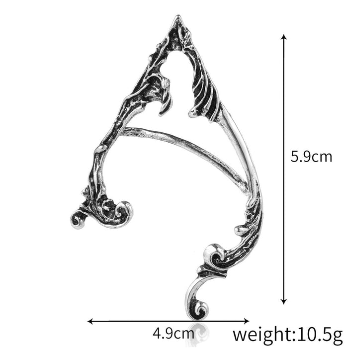 Wholesale vintage genie wing geometric alloy stud earrings JDC-ES-ManY005 Earrings 满溢 Wholesale Jewelry JoyasDeChina Joyas De China