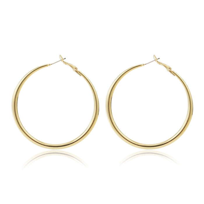 Wholesale vintage gold pearl geometric metal earrings JDC-ES-ManY011 Earrings 满溢 2 Wholesale Jewelry JoyasDeChina Joyas De China
