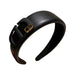 Wholesale vintage leather letter hair band (F)JDC-HD-BaoY003 Headband 宝钰 Wholesale Jewelry JoyasDeChina Joyas De China