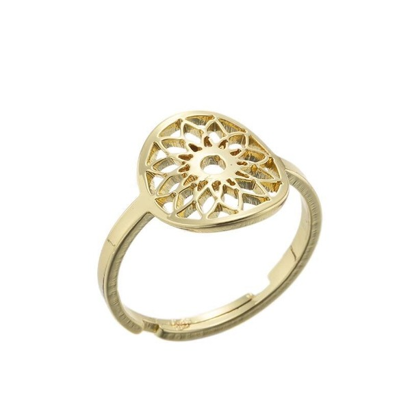 Bulk Jewelry Wholesale vintage mandala ring JDC-RS-S004 Wholesale factory from China YIWU China