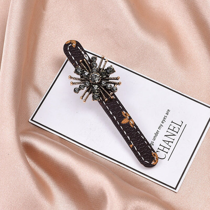 Wholesale Vintage Pearl Rhinestone Alloy HairPin (F)JDC-HC-RQ001 Hair Clips 瑞奇 Wholesale Jewelry JoyasDeChina Joyas De China