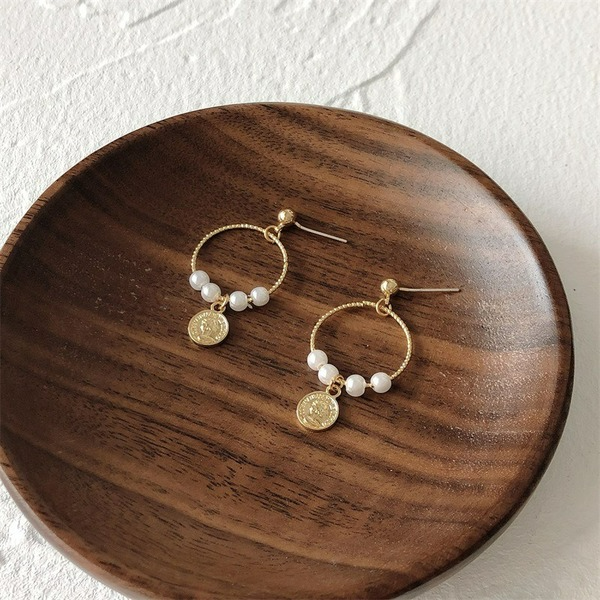 Wholesale Vintage Portrait Earrings Sterling Silver Jewelry JDC-ES-JianM029 Earrings 简漫 Wholesale Jewelry JoyasDeChina Joyas De China
