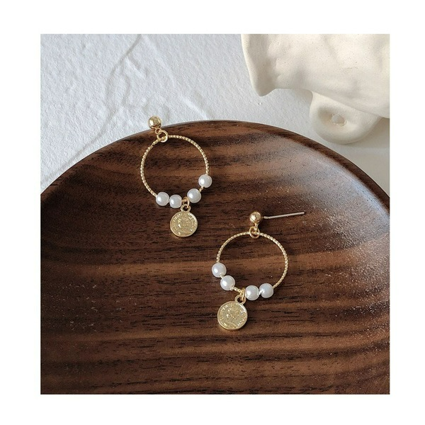 Wholesale Vintage Portrait Earrings Sterling Silver Jewelry JDC-ES-JianM029 Earrings 简漫 Wholesale Jewelry JoyasDeChina Joyas De China
