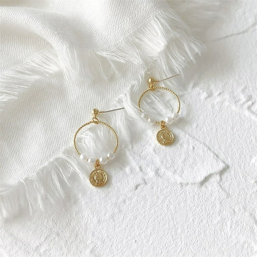 Wholesale Vintage Portrait Earrings Sterling Silver Jewelry JDC-ES-JianM029 Earrings 简漫 Wholesale Jewelry JoyasDeChina Joyas De China