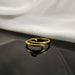 Wholesale Vintage stereo belt wool ring JDC-RS-NS011 Rings 尼森 smooth faced snake opening adjustable Wholesale Jewelry JoyasDeChina Joyas De China