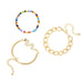 Wholesale vintage vintage snake-cut rice bead bracelet three-piece set JDC-BT-Yida002 Bracelet 宜达 1 Wholesale Jewelry JoyasDeChina Joyas De China