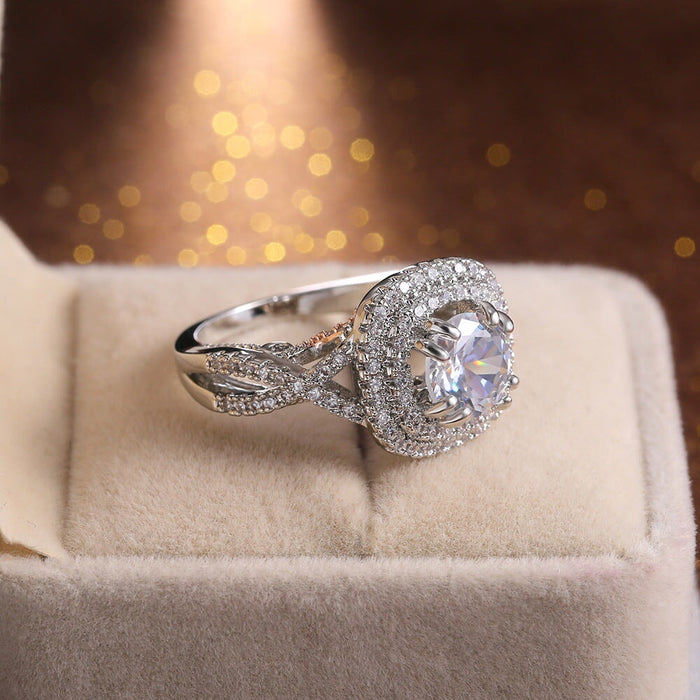 Wholesale Vintage Zircon Ring JDC-RS-Caos001 Rings 曹适 Wholesale Jewelry JoyasDeChina Joyas De China