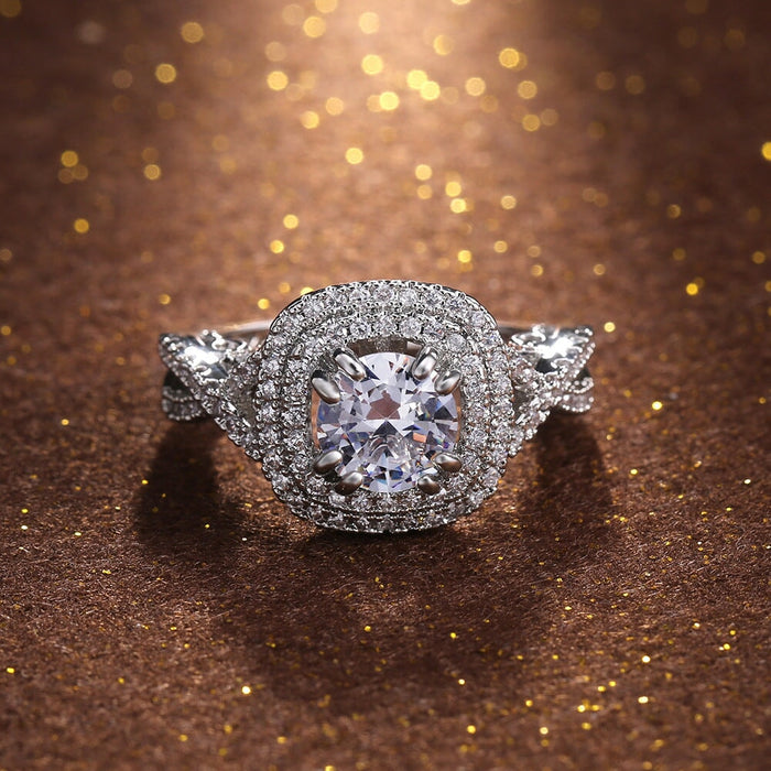Wholesale Vintage Zircon Ring JDC-RS-Caos001 Rings 曹适 Wholesale Jewelry JoyasDeChina Joyas De China
