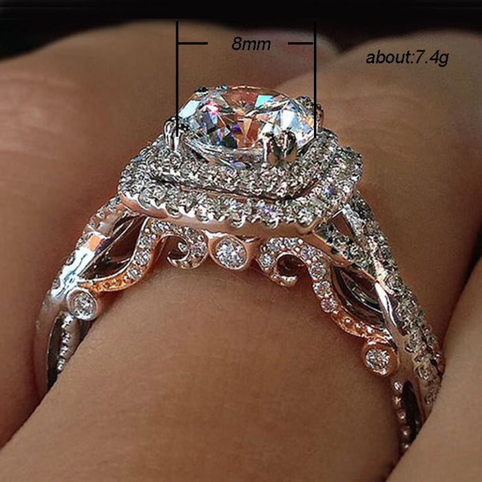 Wholesale Vintage Zircon Ring JDC-RS-Caos001 Rings 曹适 Wholesale Jewelry JoyasDeChina Joyas De China