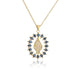 Wholesale Virgin Mary copper plated micro-zircon gold necklace JDC-NE-AG141 Necklaces 澳古 2 Wholesale Jewelry JoyasDeChina Joyas De China