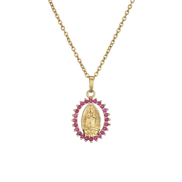 Bulk Jewelry Wholesale Virgin Mary necklace JDC-ag104 Wholesale factory from China YIWU China