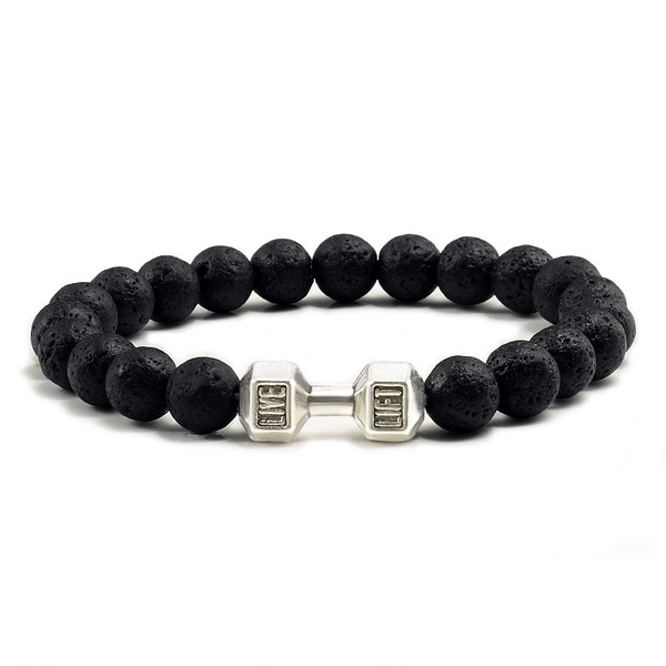 Wholesale volcanic dumbbell bracelet JDC-BT-JiuJ004 Bracelet 九江 Wholesale Jewelry JoyasDeChina Joyas De China