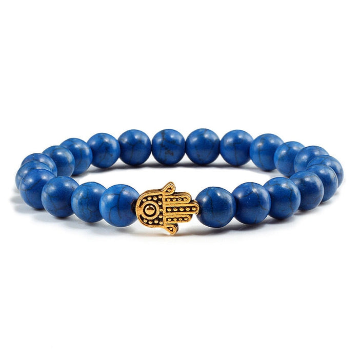 Wholesale Volcanic Stone Beaded Bracelet JDC-BT-JiuJ026 Bracelet 九江 Wholesale Jewelry JoyasDeChina Joyas De China