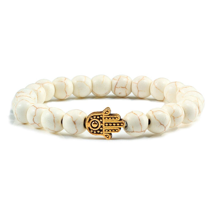 Wholesale Volcanic Stone Beaded Bracelet JDC-BT-JiuJ026 Bracelet 九江 Wholesale Jewelry JoyasDeChina Joyas De China