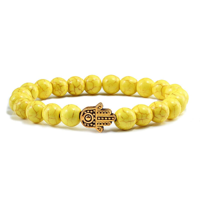 Wholesale Volcanic Stone Beaded Bracelet JDC-BT-JiuJ026 Bracelet 九江 Wholesale Jewelry JoyasDeChina Joyas De China