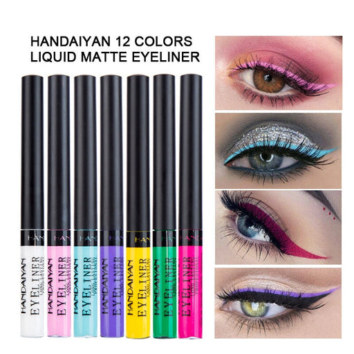 Wholesale water does not fade 12 color matte color Eyeliner JDC-SH-HDY003 eyeliner 韩黛妍 Wholesale Jewelry JoyasDeChina Joyas De China