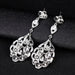 Wholesale water drop type long alloy earrings JDC-ES-GSDB047 Earrings 丹比华比 Wholesale Jewelry JoyasDeChina Joyas De China