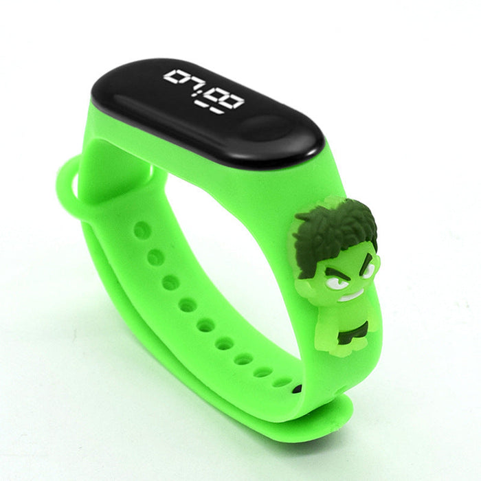 Wholesale Waterproof Kids LED Electronic Plastic Sports Watch（F）JDC-WH-Jinj002 Watch 金嘉 LJR Wholesale Jewelry JoyasDeChina Joyas De China