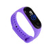 Wholesale Waterproof TPE Strap PC Mirror ABS Buckle Kids Touch Electronic Watch JDC-WH-Jinj006 Watch 金嘉 purple Wholesale Jewelry JoyasDeChina Joyas De China