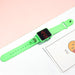 Wholesale Waterproof TPE Strap PC Mirror ABS Buckle Kids Touch Electronic Watch（F）JDC-WH-Jinj010 Watch 金嘉 green Wholesale Jewelry JoyasDeChina Joyas De China