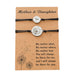 Wholesale wax thread braid stainless steel dandelion Mother's Day bracelet JDC-BT-LanT018 Bracelet 阆天 Wholesale Jewelry JoyasDeChina Joyas De China
