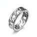 Wholesale weave Cuban chain stainless steel ring ring JDC-RS-QianF008 Rings 千风 Wholesale Jewelry JoyasDeChina Joyas De China