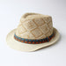 Wholesale Webbing Checkered Cowboy Hat JDC-FH-GSSS010 Fashionhat 双硕 Wholesale Jewelry JoyasDeChina Joyas De China