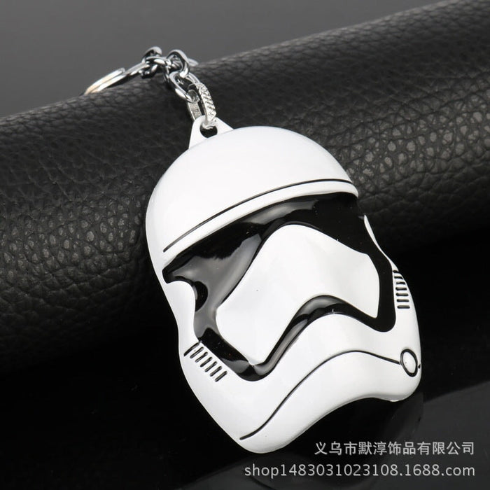 Wholesale white alloy keychain JDC-KC-AW011 Keychains 艾文 Wholesale Jewelry JoyasDeChina Joyas De China