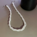 Bulk Jewelry Wholesale white alloy multi-layer pearl winding necklace JDC-NE-BY031 Wholesale factory from China YIWU China