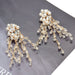 Wholesale white beaded earrings JDC-ES-SK067 Earrings 深刻 Wholesale Jewelry JoyasDeChina Joyas De China