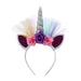 Bulk Jewelry Wholesale white children's unicorn headband baby unicorn hairband JDC-HD-m004 Wholesale factory from China YIWU China
