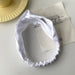 Wholesale white cloth hair band JDC-HD-H027 Headband 妙德 1# white Wholesale Jewelry JoyasDeChina Joyas De China