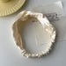 Wholesale white cloth hair band JDC-HD-H027 Headband 妙德 2# Beige Wholesale Jewelry JoyasDeChina Joyas De China