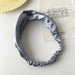 Wholesale white cloth hair band JDC-HD-H027 Headband 妙德 9#grey blue Wholesale Jewelry JoyasDeChina Joyas De China