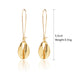 Wholesale white conch shell alloy stud earrings JDC-ES-ManY007 Earrings 满溢 E1903-28 Wholesale Jewelry JoyasDeChina Joyas De China