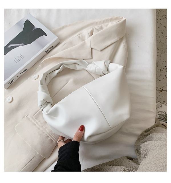 Bulk Jewelry Wholesale white leather portable ladies  bag JDC-LB-ZM028 Wholesale factory from China YIWU China